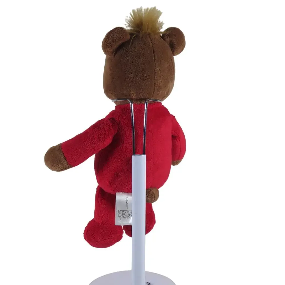 Fiesta Brinley Bear Plush Stuffed Toy in Red Pajamas Collectible 10